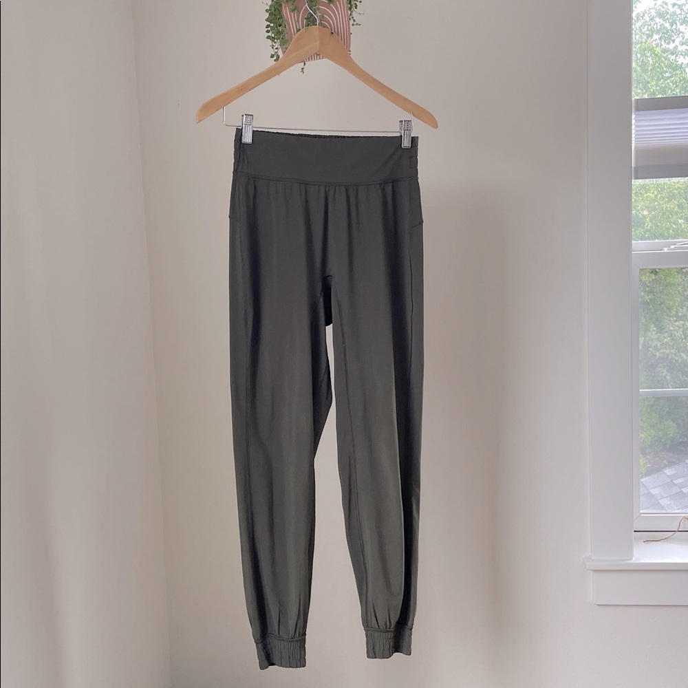 Olive Green Jogger Pants